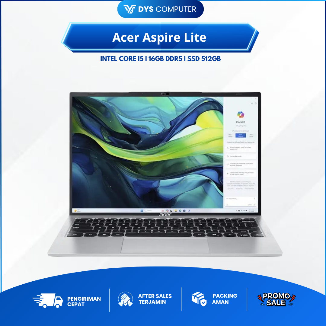 Acer Aspire Lite 14 AL14-52M i5 1334U 16Gb 512Gb 14" WUXGA IPS