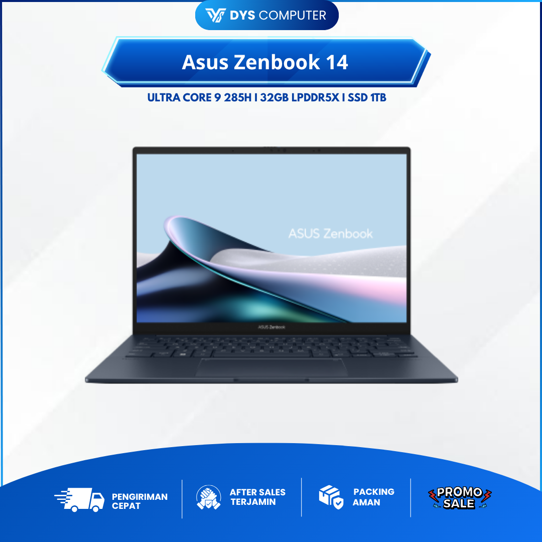 Asus Zenbook 14 UX3405CA Ultra 9 285H 32Gb 1Tb 14 3K TOUCH OLED 120Hz 