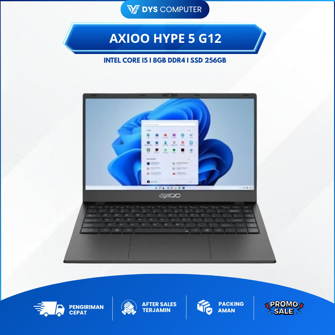 Axioo hype 5 G12 I5 1235U 8Gb 256Gb 14" FHD IPS