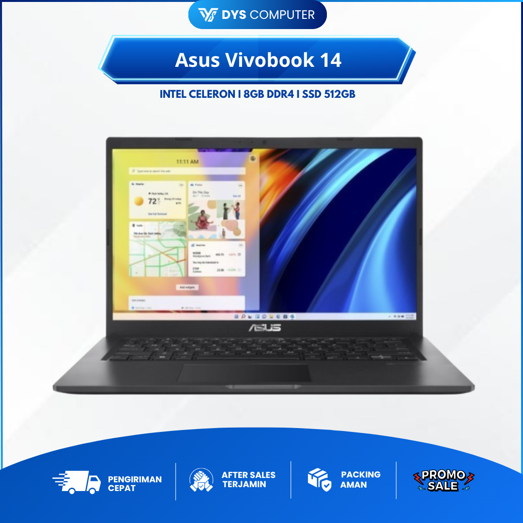 Asus Vivobook 14 A1400KA N4500 8Gb 512Gb 14" FHD