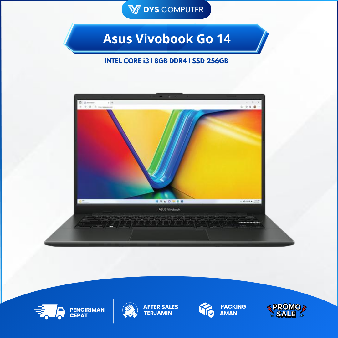 Asus Vivobook Go 14 E1404GA i3 N305 8Gb 256Gb 14" FHD