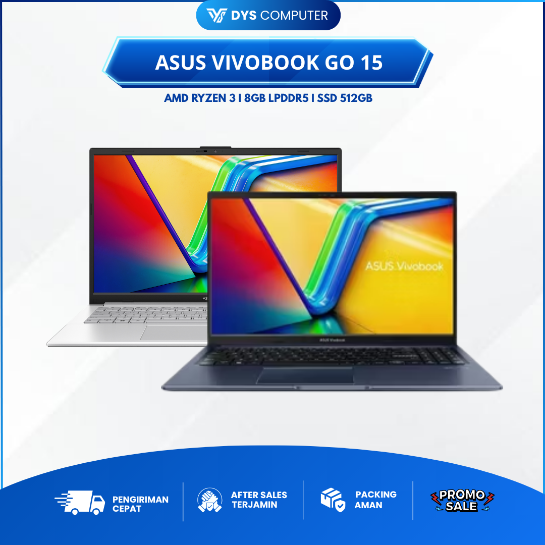 ASUS VIVOBOOK GO 15 OLED E1504FA R3 7320 8GB 256GB 15.6FHD