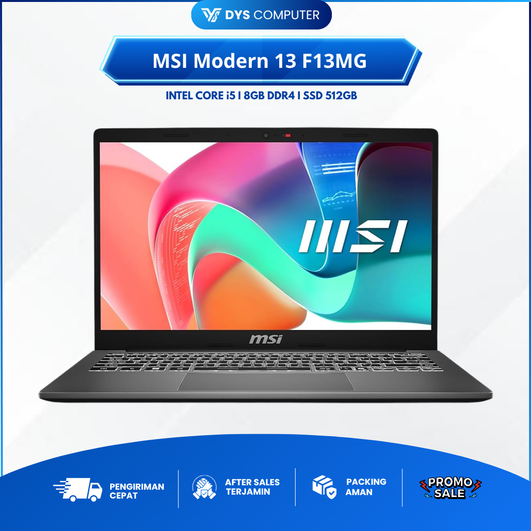 MSI Modern 13 F13MG i5 1335U 8Gb 512Gb 13.3" FHD IPS