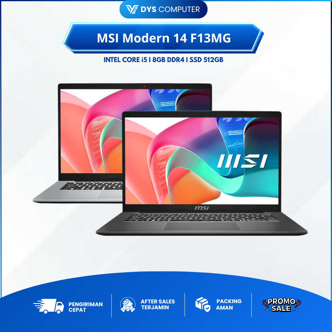 MSI Modern 14 F13MG i5 1335U 8Gb 512Gb 14" FHD IPS