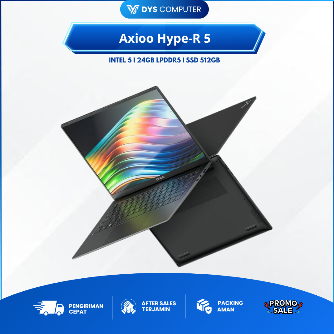 Axioo Hype-R 5 i5 1235U 24Gb 512Gb 14" FHD+ IPS