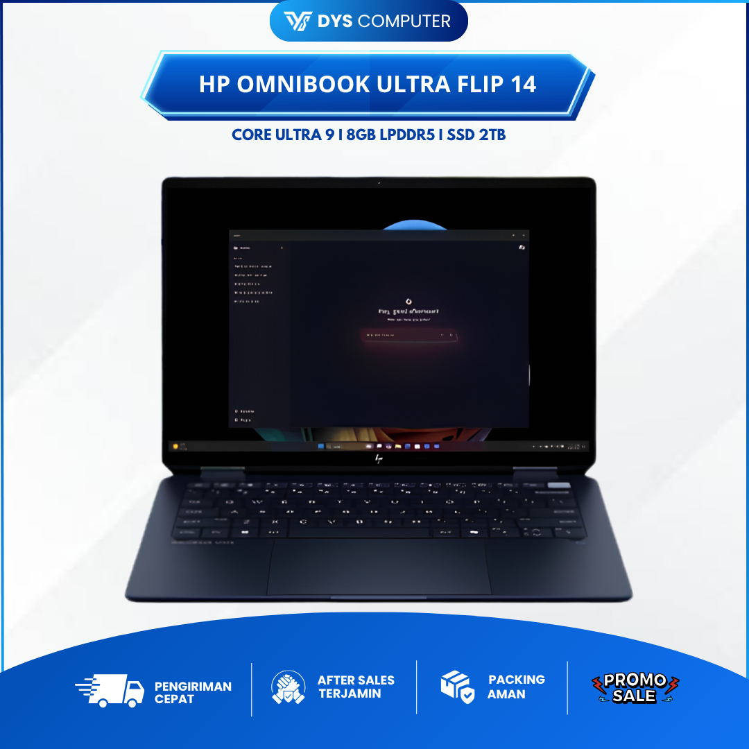 HP Omnibook Ultra Flip 14 Ultra 9 288V 32Gb 2Tb 14" 2.8K OLED 120Hz Touch