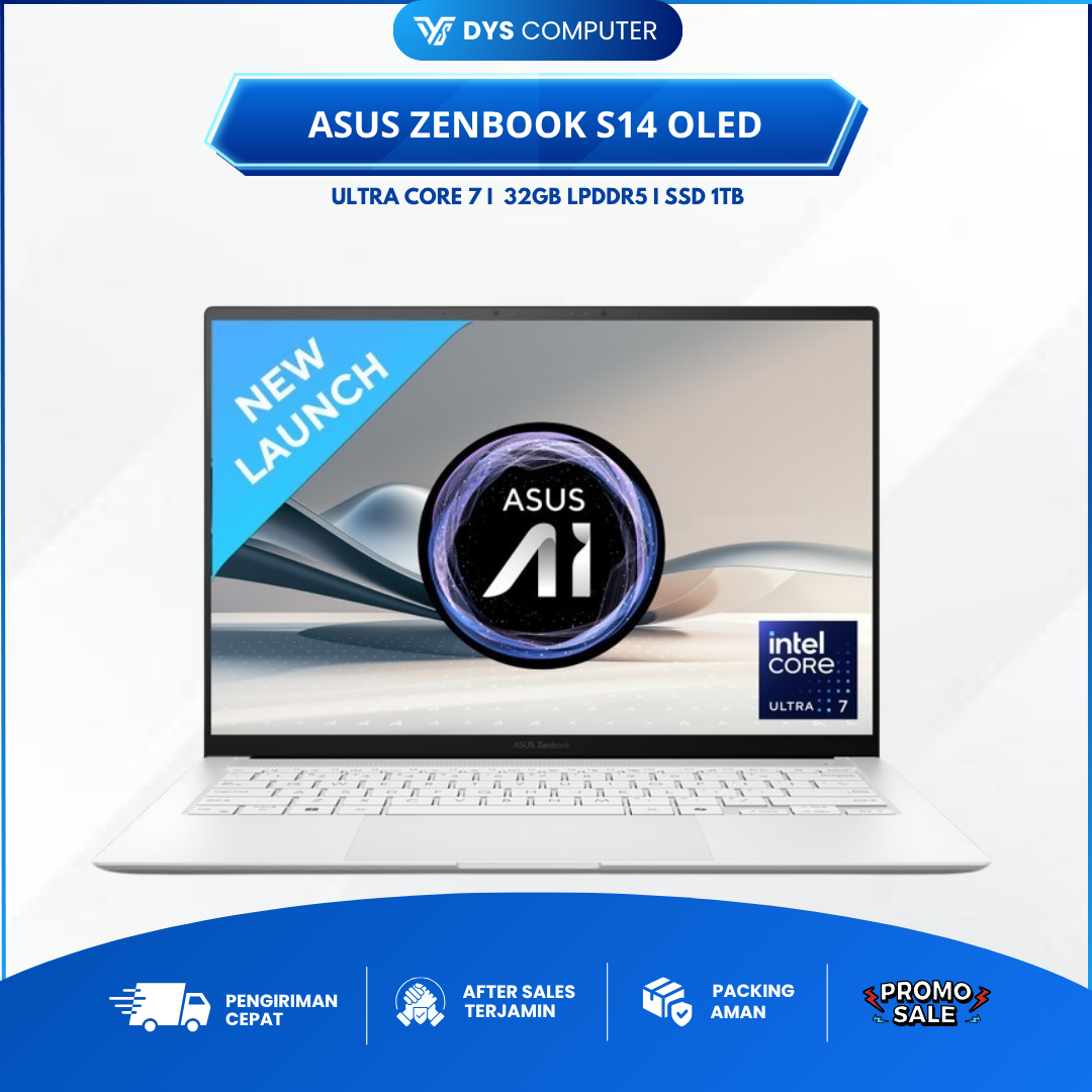 Asus Zenbook S14 UX5406SA Ultra 7 258V 32Gb 1Tb 14" 3K OLED TOUCH