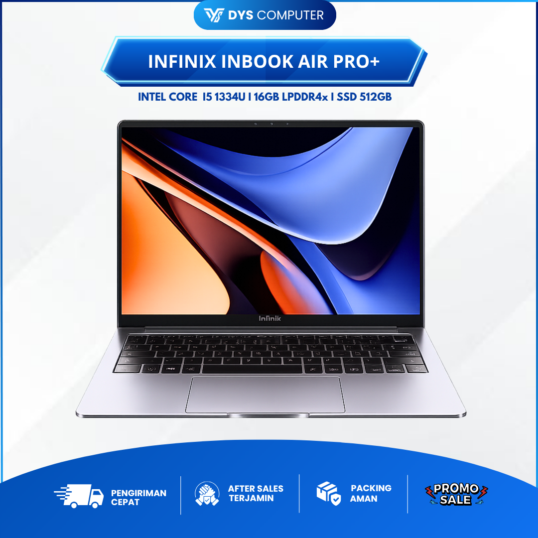 Infinix Inbook Air Pro+ I5 1334U 16Gb 512Gb 14" 2.8K OLED 120Hz