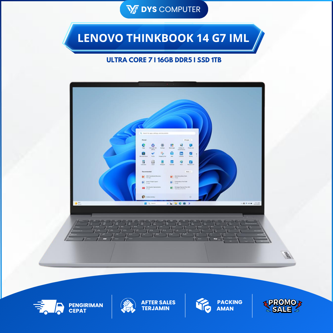 Lenovo ThinkBook 14 G7 IML Core Ultra 7 155U 16Gb 1Tb 14" WUXGA IPS