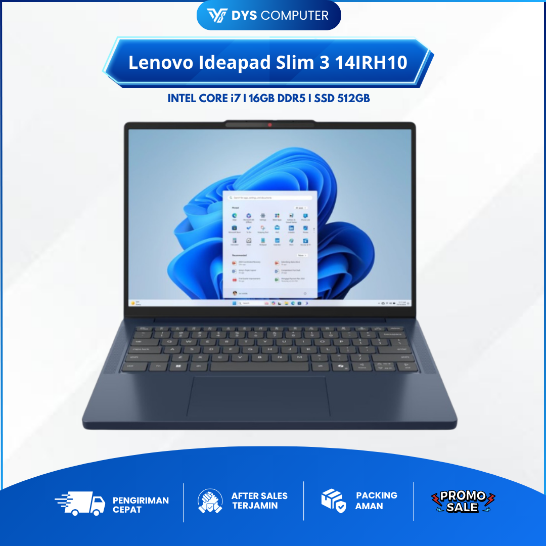Lenovo Ideapad Slim 3 14IRH10 i7 13620H 16Gb 512Gb 14" WUXGA IPS