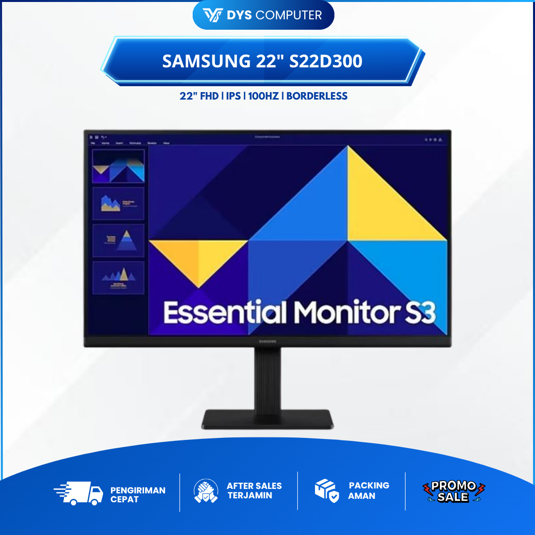 Gambar Monitor Samsung 22" LS22D300GAEXXD FHD IPS 100Hz S2D300 Garansi Resmi dari Persada Computer Kota Bandung Tokopedia  Gambar Monitor Samsung 22" LS22D300GAEXXD FHD IPS 100Hz S2D300 Garansi Resmi dari Persada Computer Kota Bandung 1 Tokopedia Gambar M