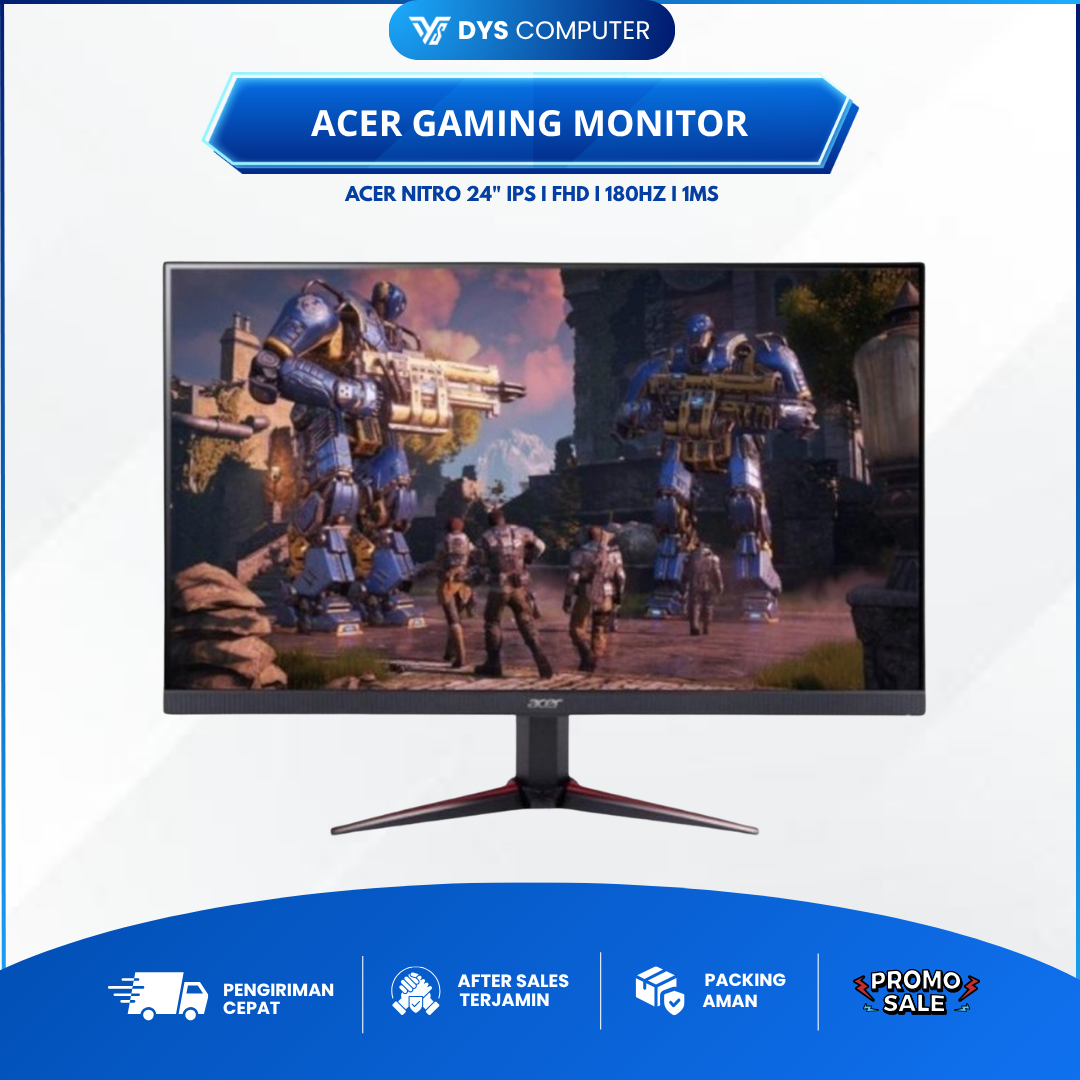 ACER GAMING MONITOR Nitro VG240Y_M3 180Hz IPS Nitro VG240Y