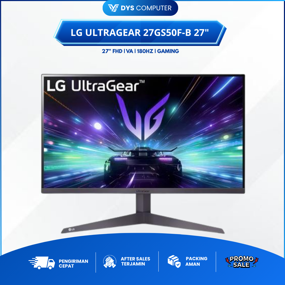 LG UltraGear 27GS50F-B 27" FHD VA Gaming Monitor 5ms 180Hz