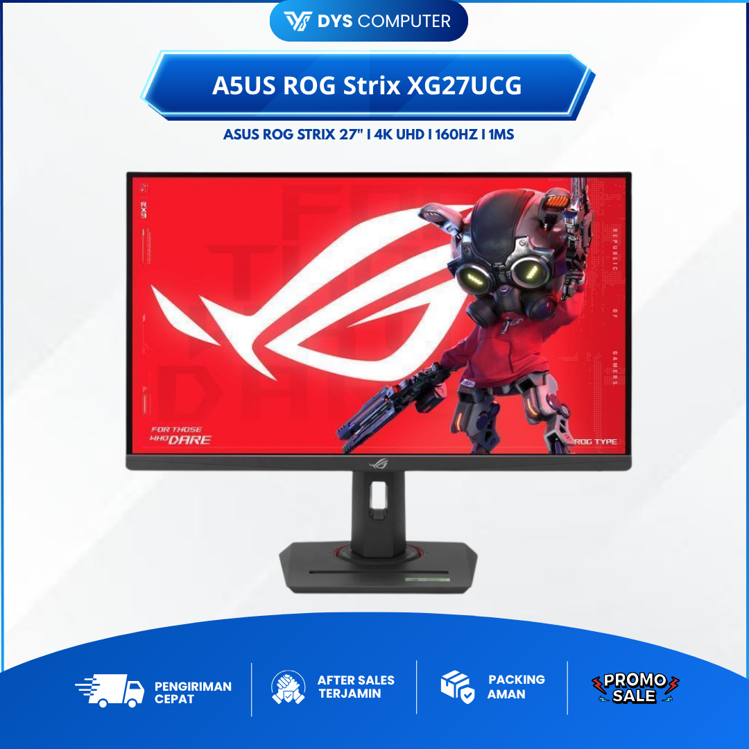 A5US ROG Strix XG27UCG 27" 4K Gaming Monitor 160Hz 1ms