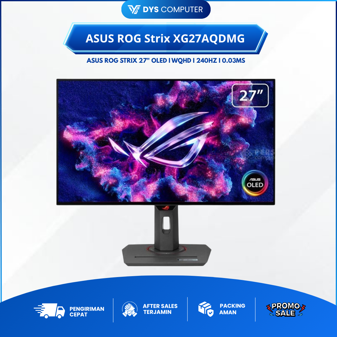 ASUS ROG Strix XG27AQDMG I WQHD 2K 27" 240Hz 0.03ms Gaming Monitor