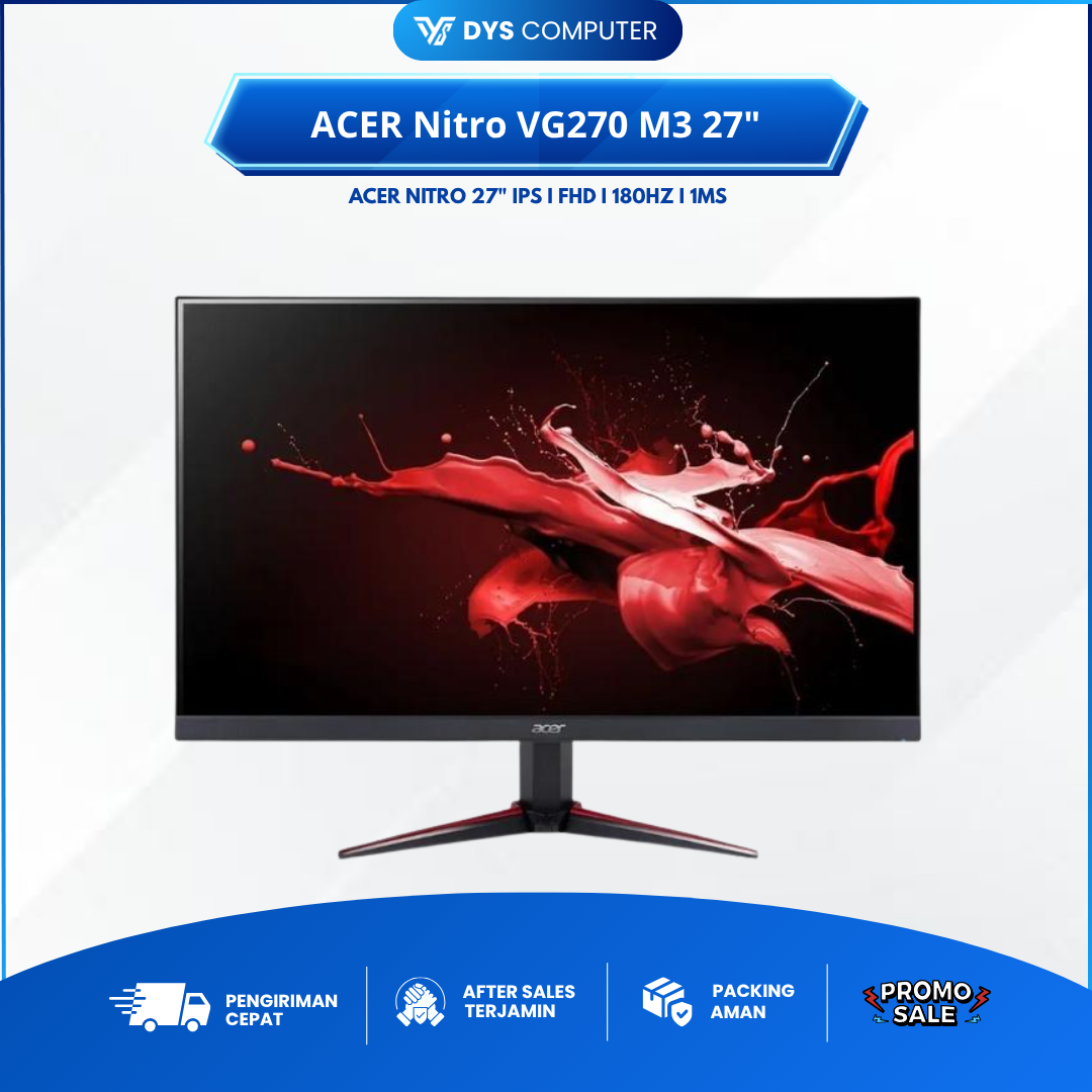 ACER GAMING MONITOR Nitro VG270 M3 27" 180Hz