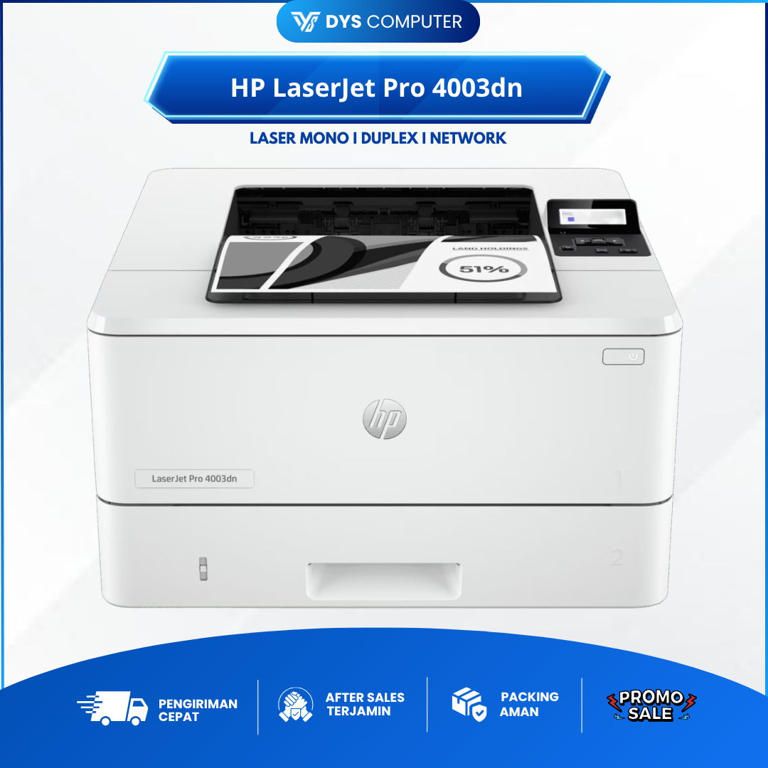  HP Laserjet Pro 4003dn Monochrome Duplex (2Z609A)