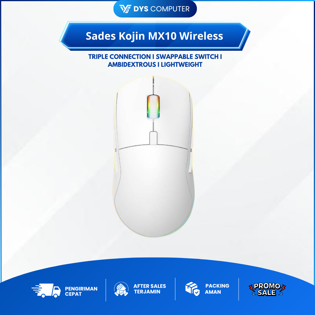 Sades Ryunix Kojin MX10 Wireless Gaming Mouse