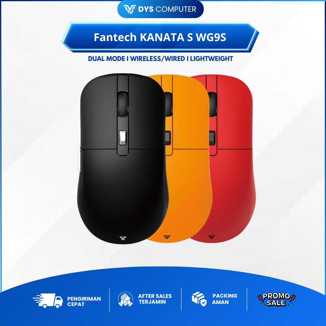 Fantech KANATA S WIRELESS WG9S Dual Mode Connection Wireless Wired