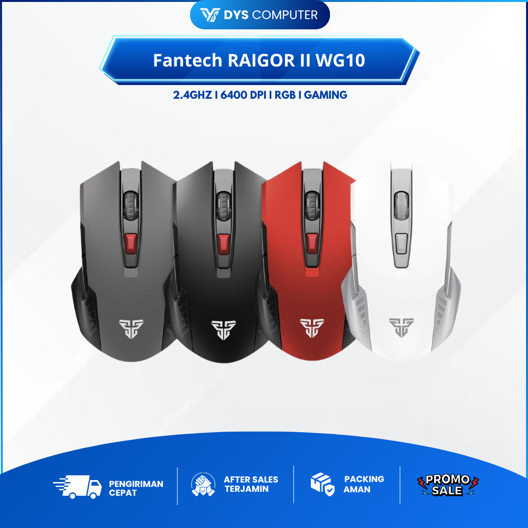 Fantech RAIGOR II WG10 Wireless - Gaming Mouse 