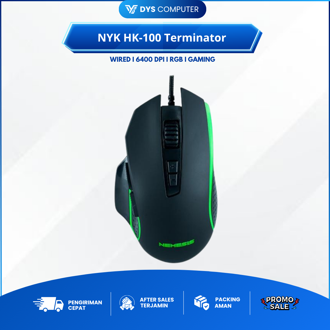 NYK HK-100 TERMINATOR - HK100/HK 100 Gaming Mouse