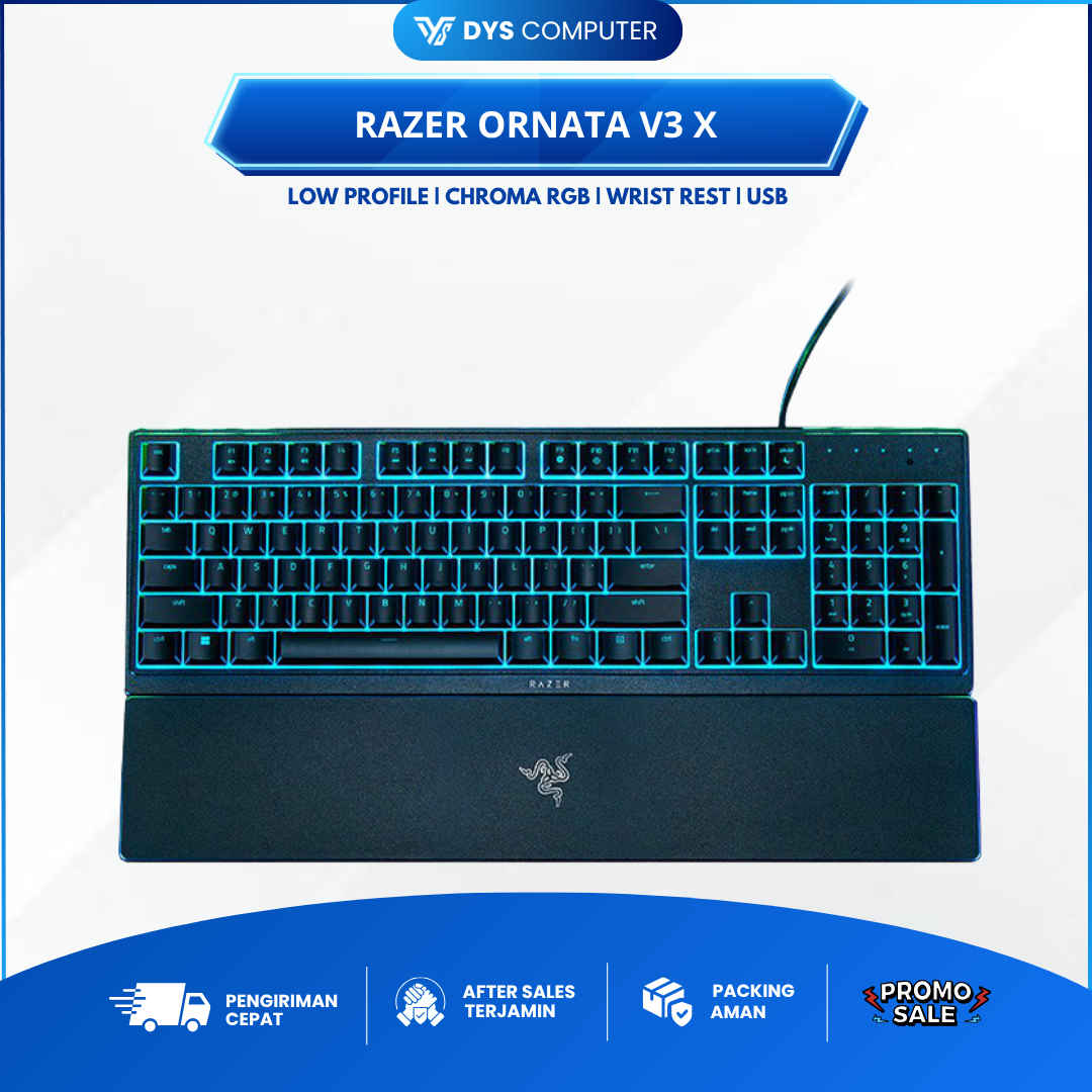 Razer Ornata V3X Chroma RGB Gaming Keyboard V3 X
