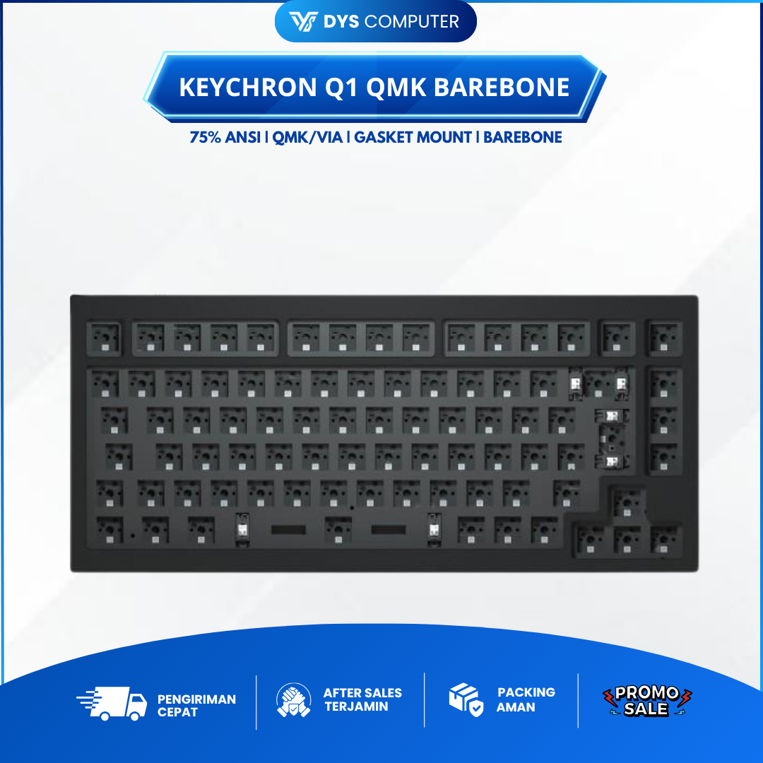 Keychron Q1 QMK Barebone ANSI Layout