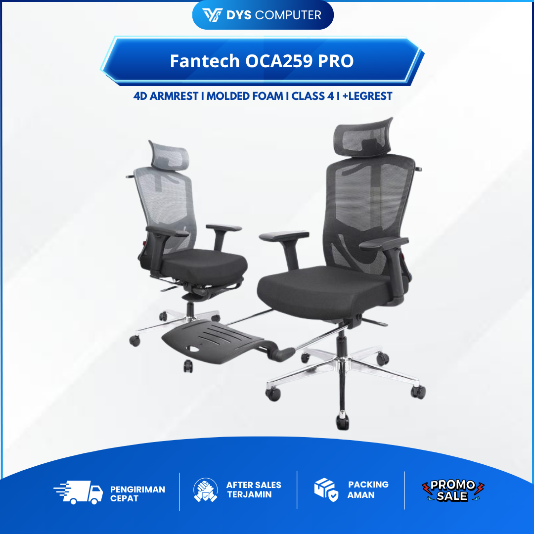 Fantech OCA259 Pro / OC-A259 Pro Premium Office Chair Kursi Kerja