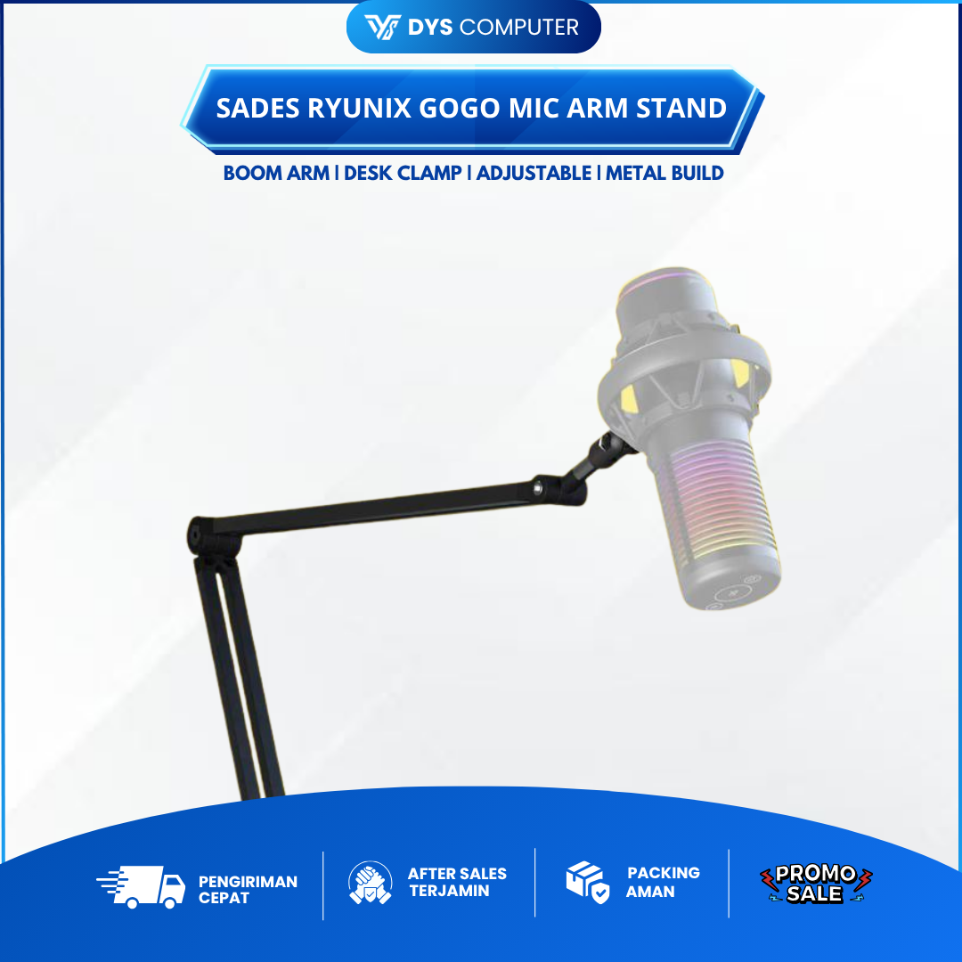 Sades Ryunix Gogo Mic Arm Stand Boom Arm for Ryunix CX1 Uta