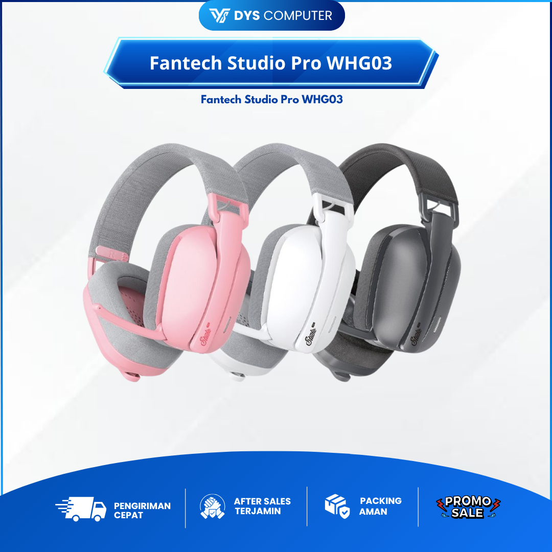 Fantech Studio Pro WHG03 / WHG-03 Wireless Gaming Headset Virtual 7.1