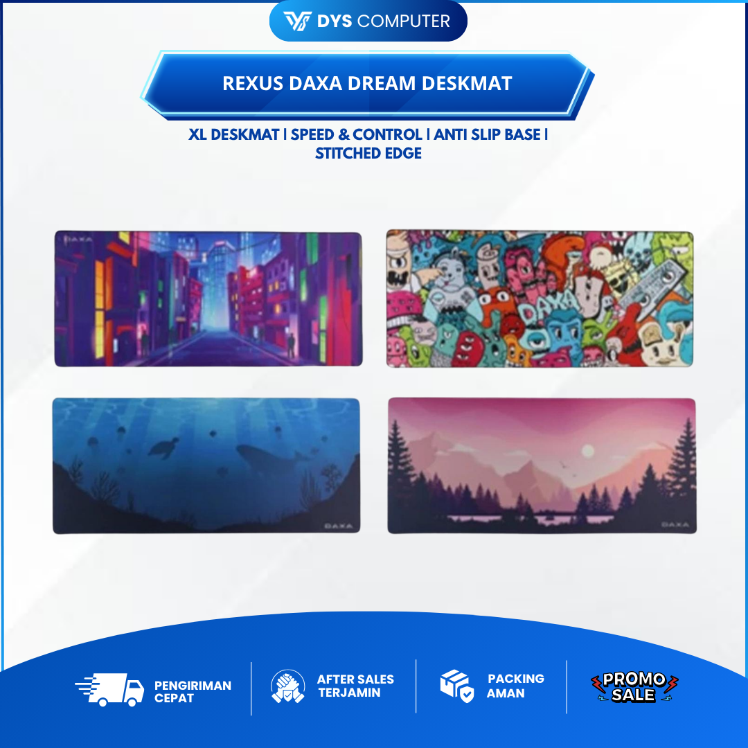 Rexus Daxa Dream Gaming Deskmat Mousepad Mouse Pad Mousemat Mouse Mat 