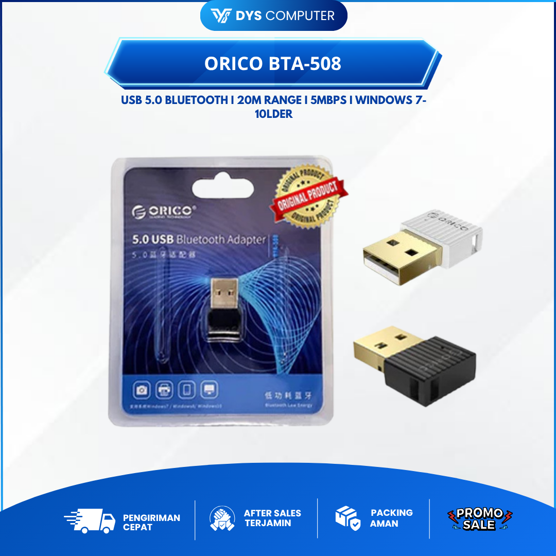 ORICO BTA-508 USB Dongle Bluetooth Adapter 5.0 