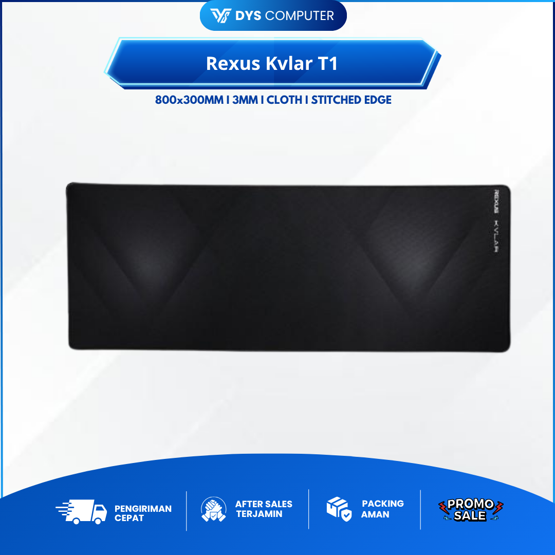 Rexus Kvlar T1 - Gaming Mouse Pad Original Resmi