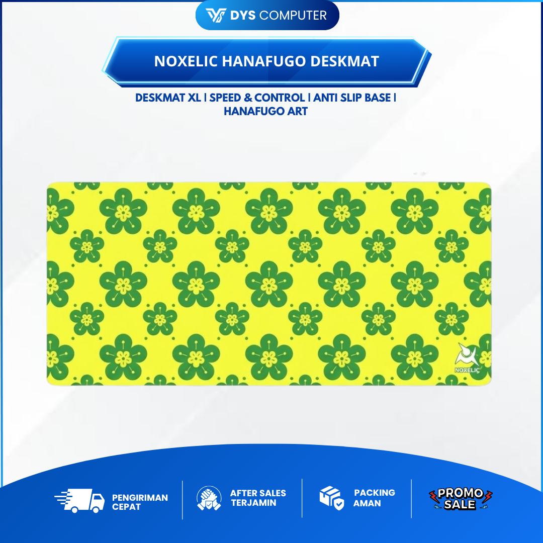 Noxelic HANAFUGO Gaming Mousepad Deskmat - Desk Mat Alas Mouse Pads