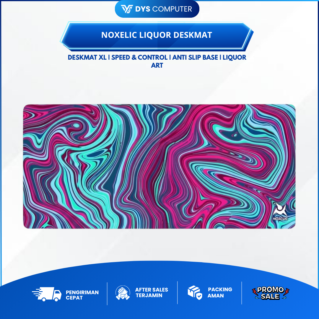 Noxelic LIQUOR Gaming Mousepad Deskmat - Desk Mat Alas Mouse Pads