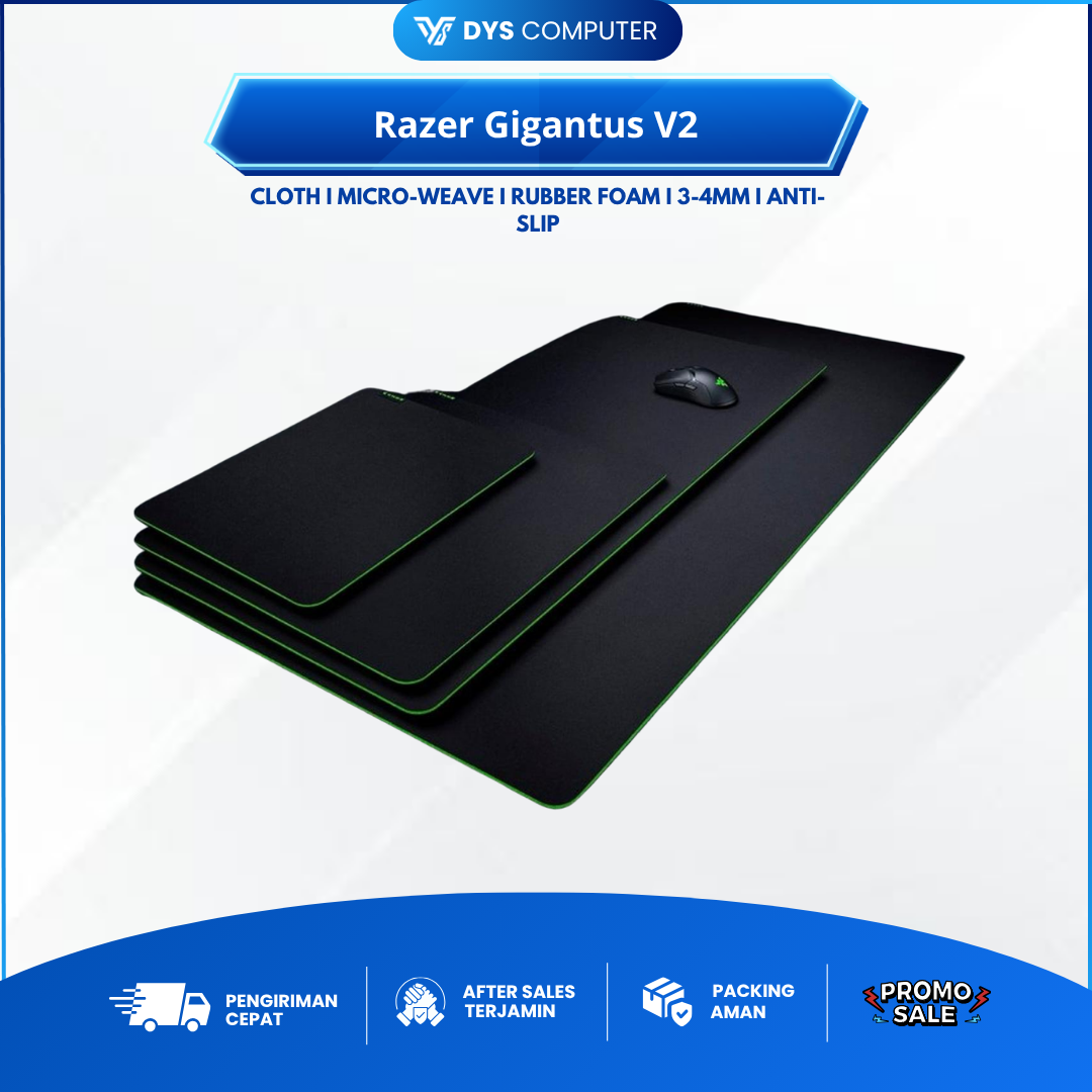 Razer Gigantus V2 Soft Gaming Mousepad M L XXXL 3XL Medium Large