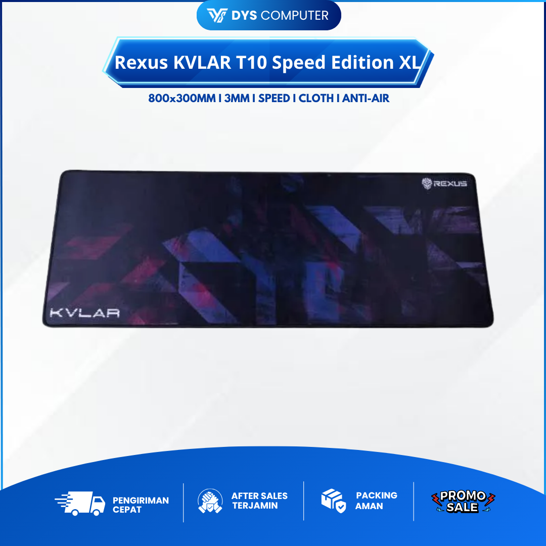 Rexus KVLAR T10 Speed Edition XL - T-10 T 10 Gaming Mousepad