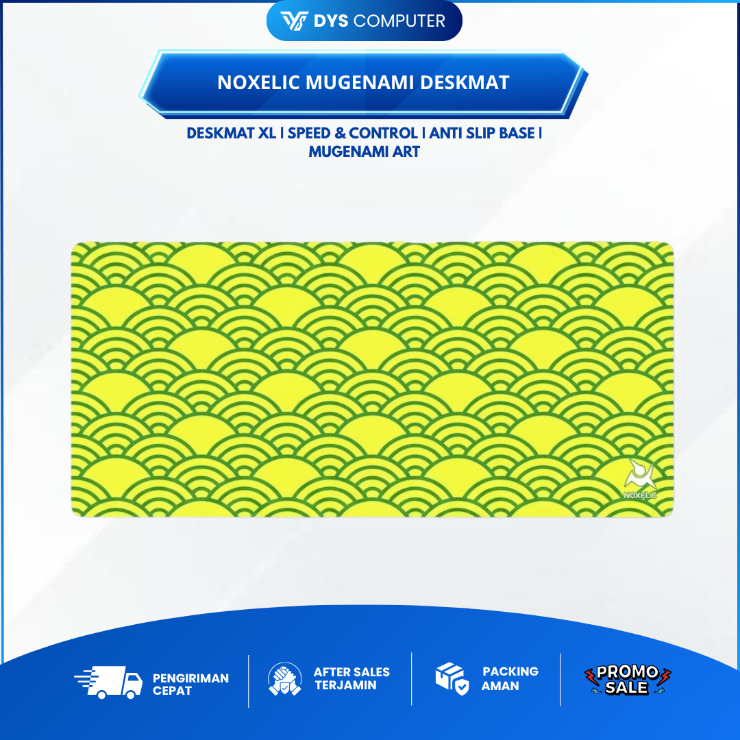 Noxelic MUGENAMI Gaming Mousepad Deskmat - Desk Mat Alas Mouse Pads