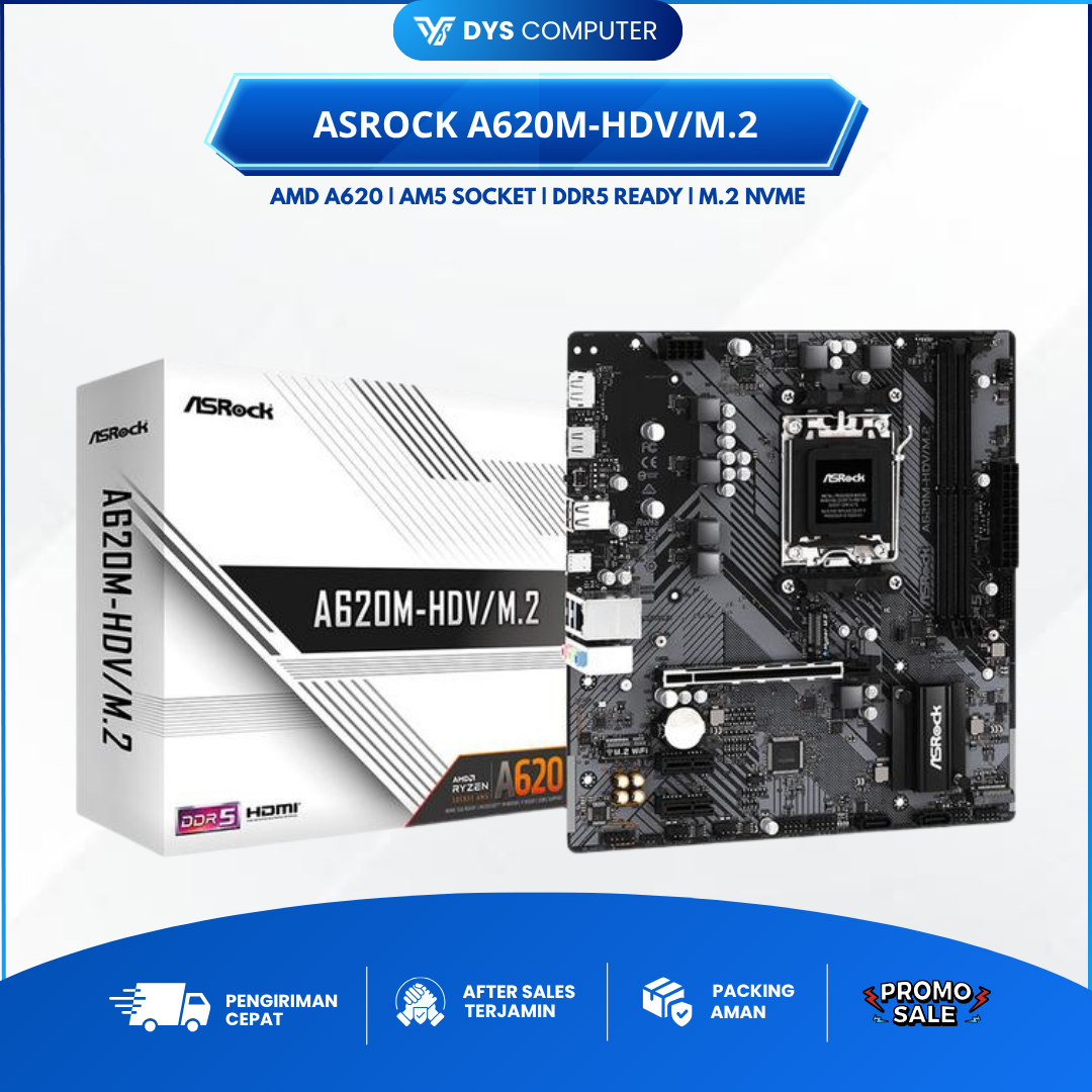Motherboard ASRock A620M DDR5 AMD Ryzen