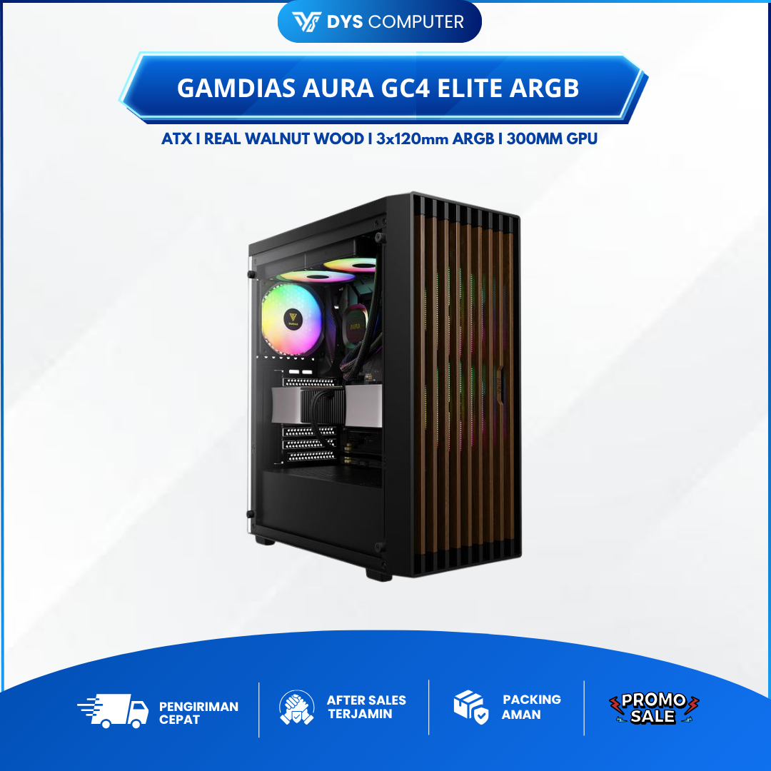 CASING GAMING GAMDIAS AURA GC4 ELITE ARGB