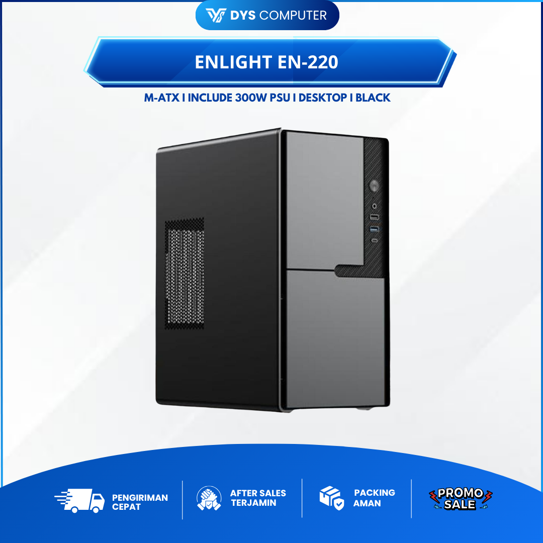 CASING ENLIGHT EN-220 Micro ATX 