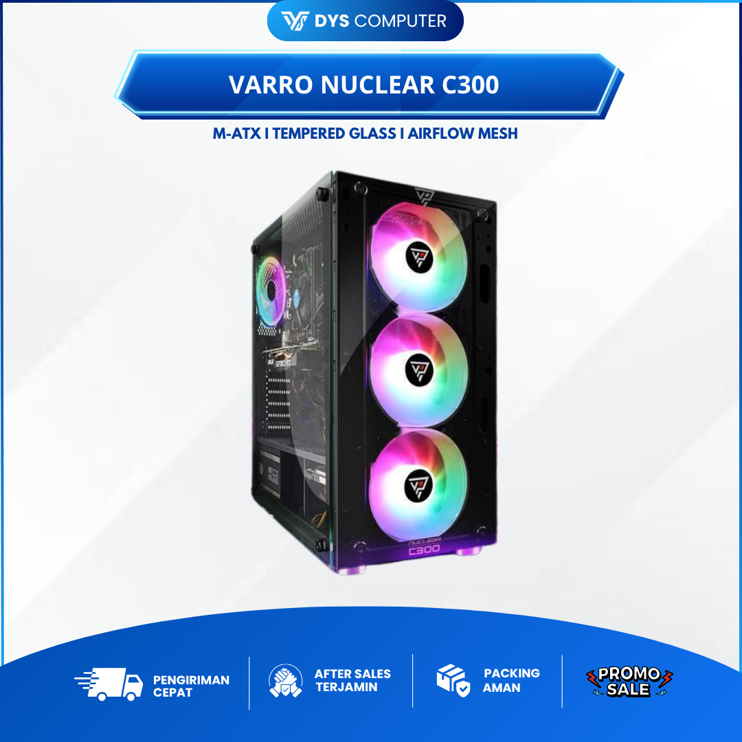 CASING GAMING VARRO NUCLEAR C300