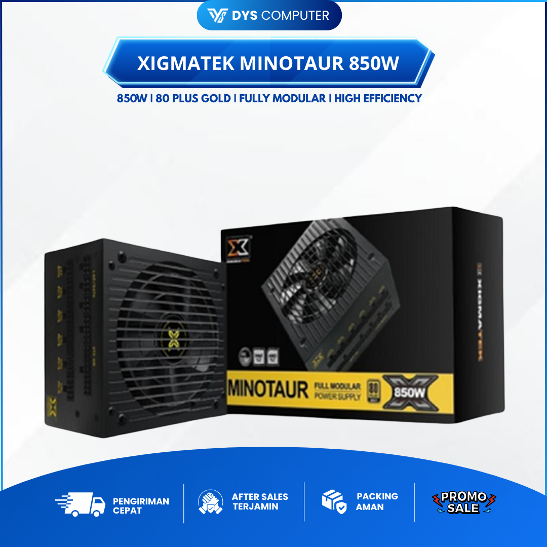 POWER SUPPLY / PSU MODULAR - XAGATEK PSU MINOTAUR 850W 80Plus GOLD