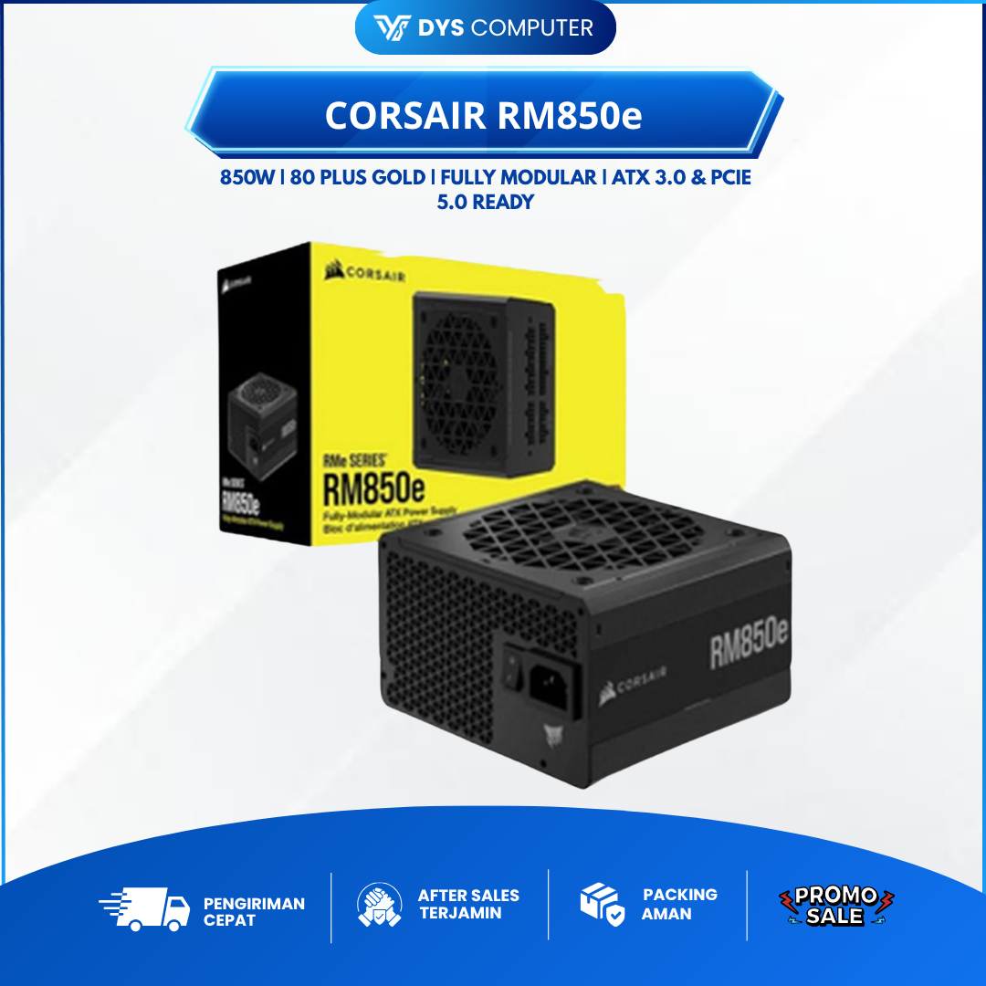 CORSAIR RM850e | PSU 850W 80+ Gold Fully Modular CP-9020249-EU