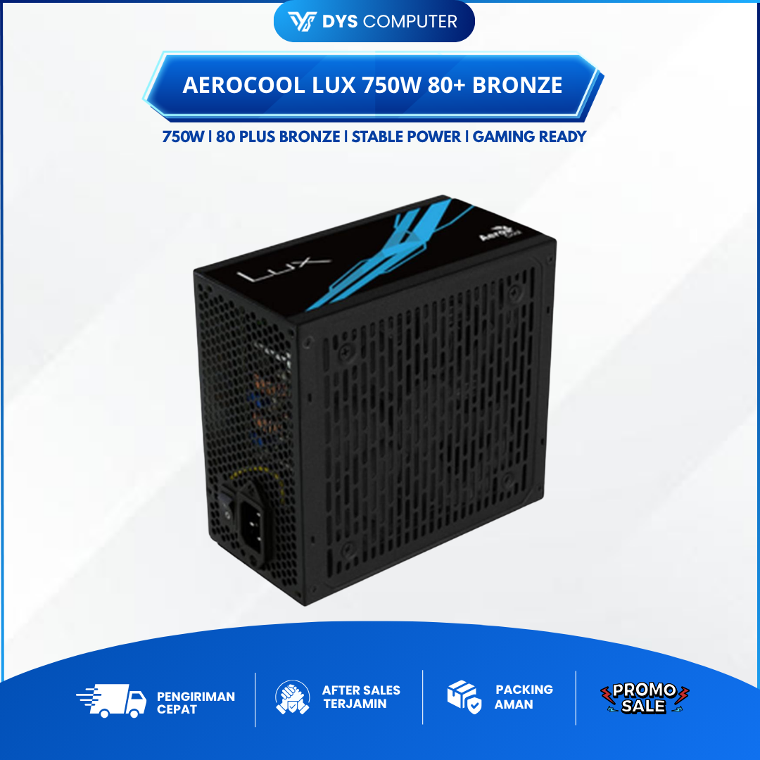 Aerocool LUX 750W PSU 80+ BRONZE
