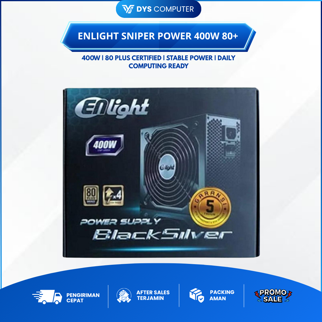POWER SUPPLY Enlight Sniper Power 400W 80plus